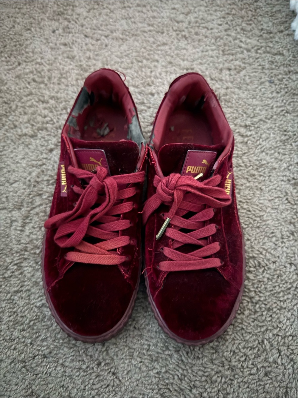 Puma Creeper Velvet x FENTY